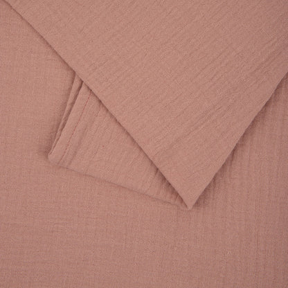 Atelier Lout | large muslin swaddle blanket rose