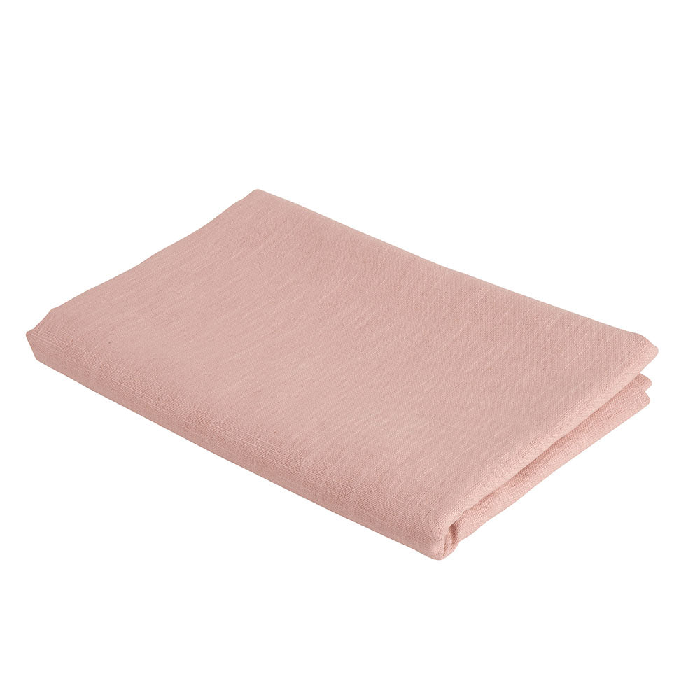 Atelier Lout | Linen crib sheets rose