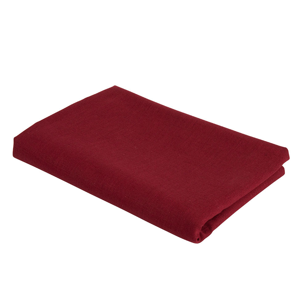 Atelier Lout | Linen crib sheets red