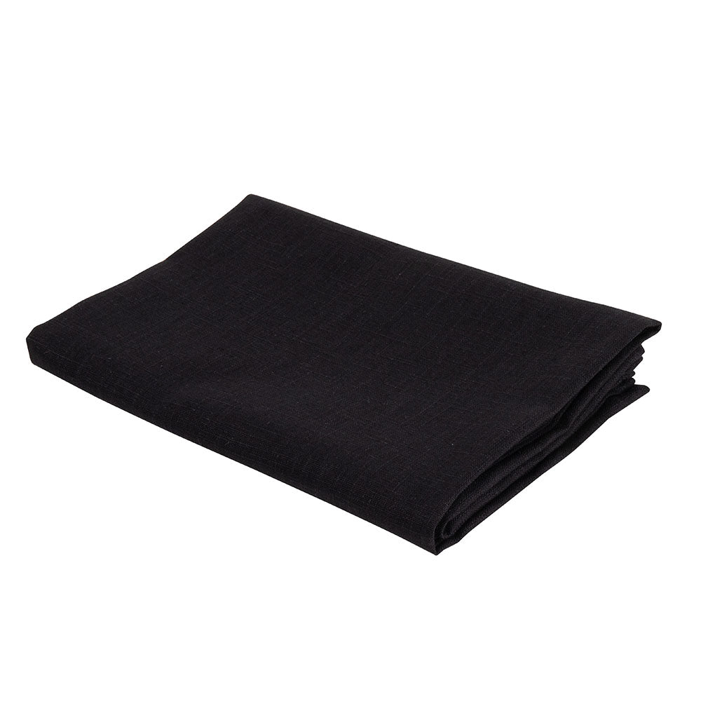 Atelier Lout linen bassinet sheets black