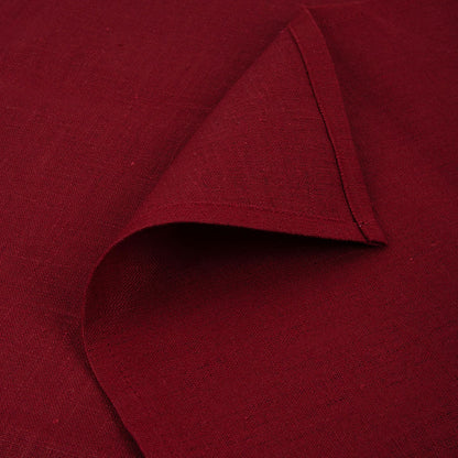 Atelier Lout | Linen crib sheets red