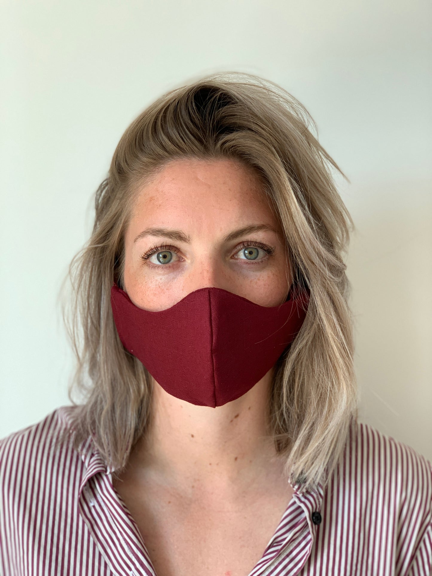 Atelier Lout | face mask linen red