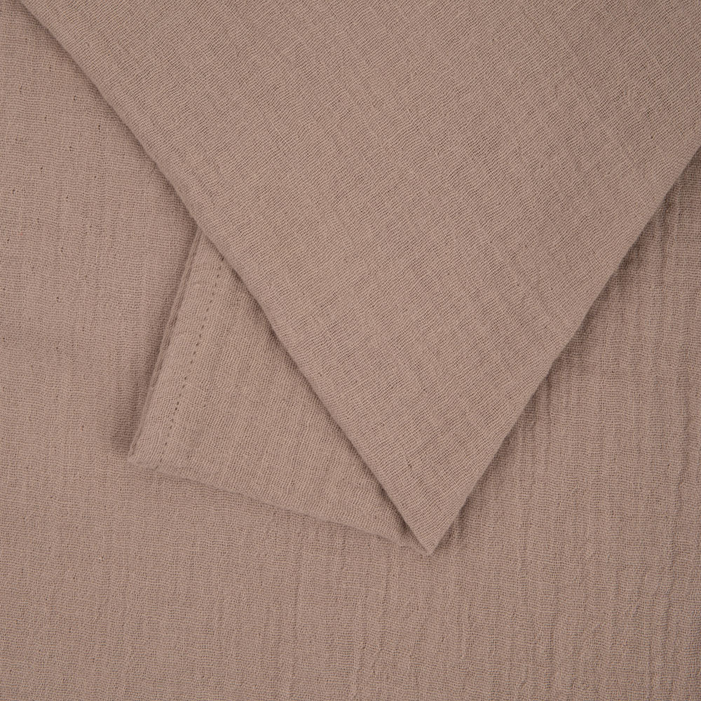 Atelier Lout | large muslin swaddle blanket beige